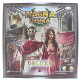 Archona Games Magna Roma: Deluxe - Archona Games-Tile Placement Board Game, City Building, Strategy, Solo Mode Available, Ages 13+, 90 Minute Game Play, 1-4 Players