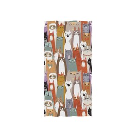 Senya Whale - Toalla de mano ultra suave para baño, 76,2 x 38,1 cm, Gato