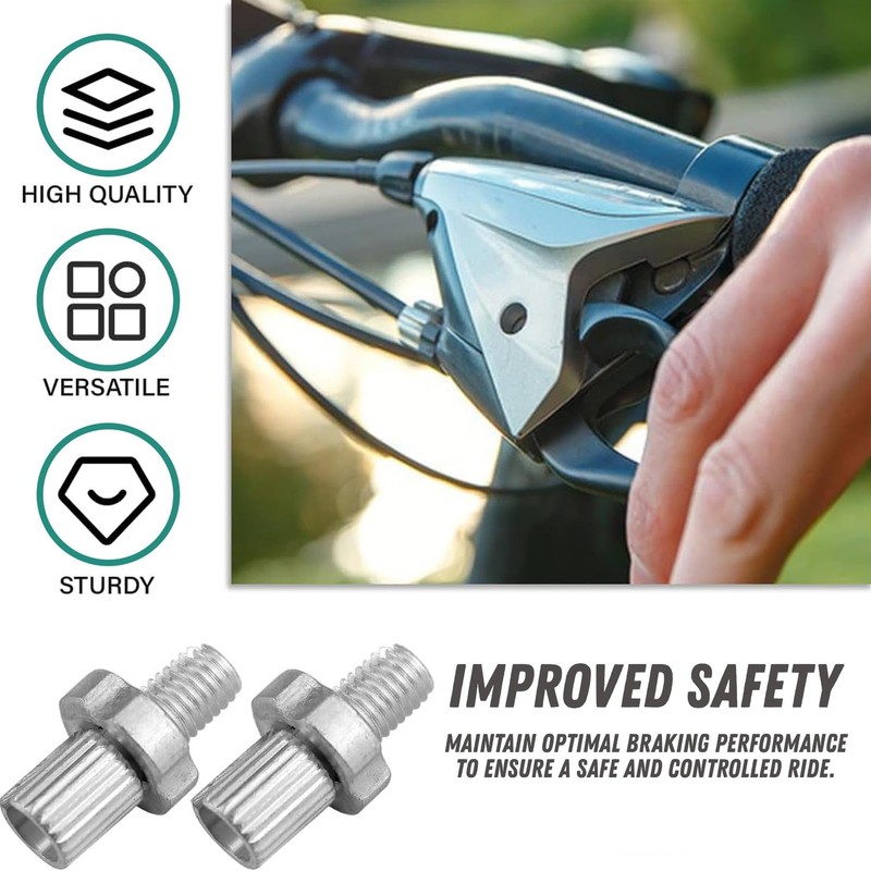 Laxzo ® Brake Lever Barrel Adjuster M7 Bicycle Adjusting Regulator