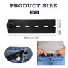 COMNICO 5pcs Waist Extender Button Elastic Comfy Adjustable Waistband Expanders