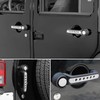 E-cowlboy Grab Handle Inserts Cover+Push Button Knobs Cover Trim for
