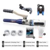 iGeelee Hydraulic Copper Pipe Press Tool for Viega ProPress Fittings