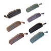 Genuine Leather Pencil Case Unique Design Zipper Pouch for School