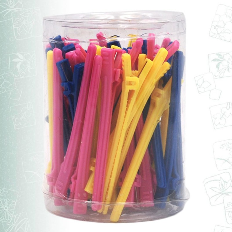 Cabilock 1 Caja Pinzas para Peinar el Cabello de Plástico,