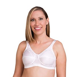 Barbara 210 Lace Accent Softcup - Mastectomy Bra - White