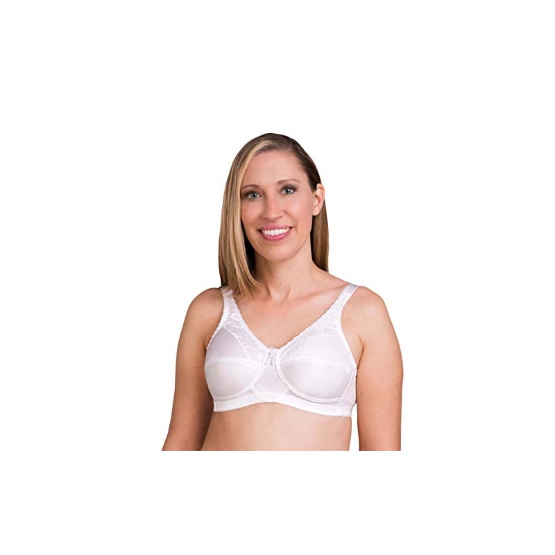 Barbara 210 Lace Accent Softcup - Mastectomy Bra - White