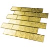 TGKG-01 Gold 2x4 Glass Mosaic Tile Sheet Subway Tile -Kitchen