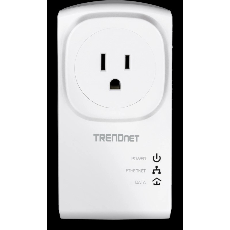 TRENDnet TPL-407E2K 500 AV Compact Powerline Adapter Kit /w Pass