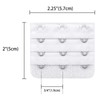 6 Pieces 3 Hook Bra Extender Strap for Women, Plus