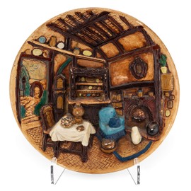 Clear Choice Set of 2 H 4.5 X W 3 X D 2.750 Double-Bend Acrylic Easel Stand 3/16 Thick |Table top or Wall Mount, Display, Flat Plates, Photos, Place Cards| Clear (H 4.5 X W 3 X D 2.750)