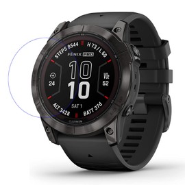 Discool Gehärtetes Glas Screen Film Protector Kompatibel mit Garmin Epix Pro 47mm,Fenix7,Fenix7 Pro, 0.33mm Schutz Anti Kratzer Smart Watch Zubehör