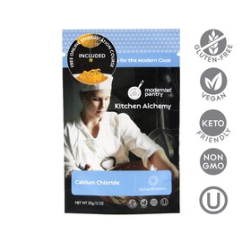 Modernist Pantry Pure Calcium Chloride ? Non-GMO Vegan OU Kosher Certified - 50g/2oz