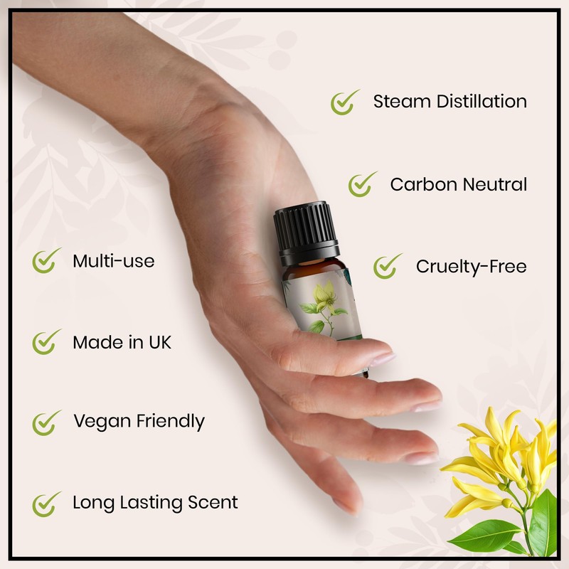 Calmer Solutions Ylang ylang III 100% Essential Aromatherapy Oil 10ml