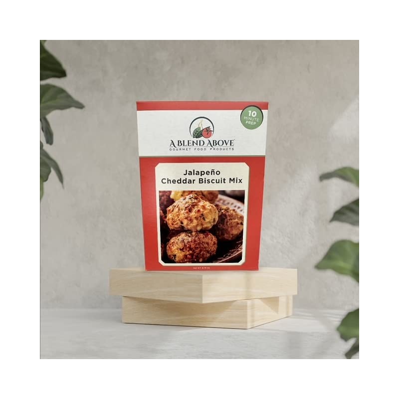 A Blend Above Jalapeno Cheddar Biscuits Mix, Easy To Make,