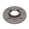 Jinan 1/2" BLACK MALLEABLE IRON FLOOR FLANGE fitting pipe npt