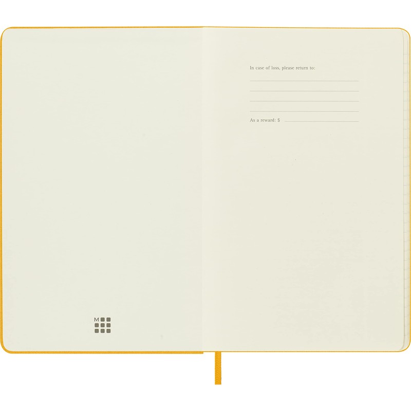 Moleskine Classic Ruled Notebook with Elastic Closure Silk Cover Large