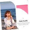 SUPVOX Pipe Pink Pan Flute for Beginners Traditional Chinese Musical