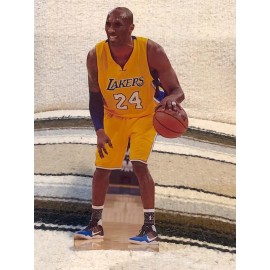 Kobe Bryant LA Lakers Basketball Figure Tabletop Display Standee 10 1/2" Tall