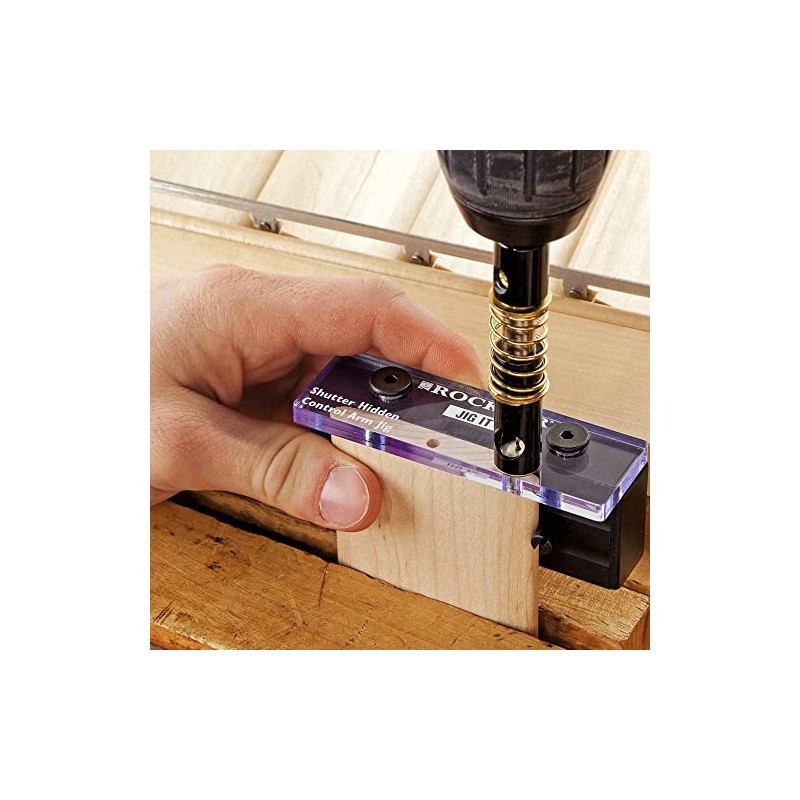 Rockler Hidden Control Arm Jig Kit for Shutter System