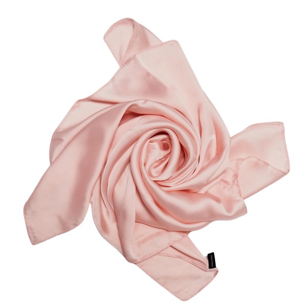 [JAPANDIPITY] Smooth - Silk Touch Scarf/Modern Furoshiki/Korean Pojagi (70 cm Solid Color, 19 Colors, Unisex Derived from Polyester) - Provides a smooth and comfortable feel like a cool touch to