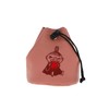 Marushin Drawstring Pouch MOOMIN Moomin Apple Bite Golf Beginner Character