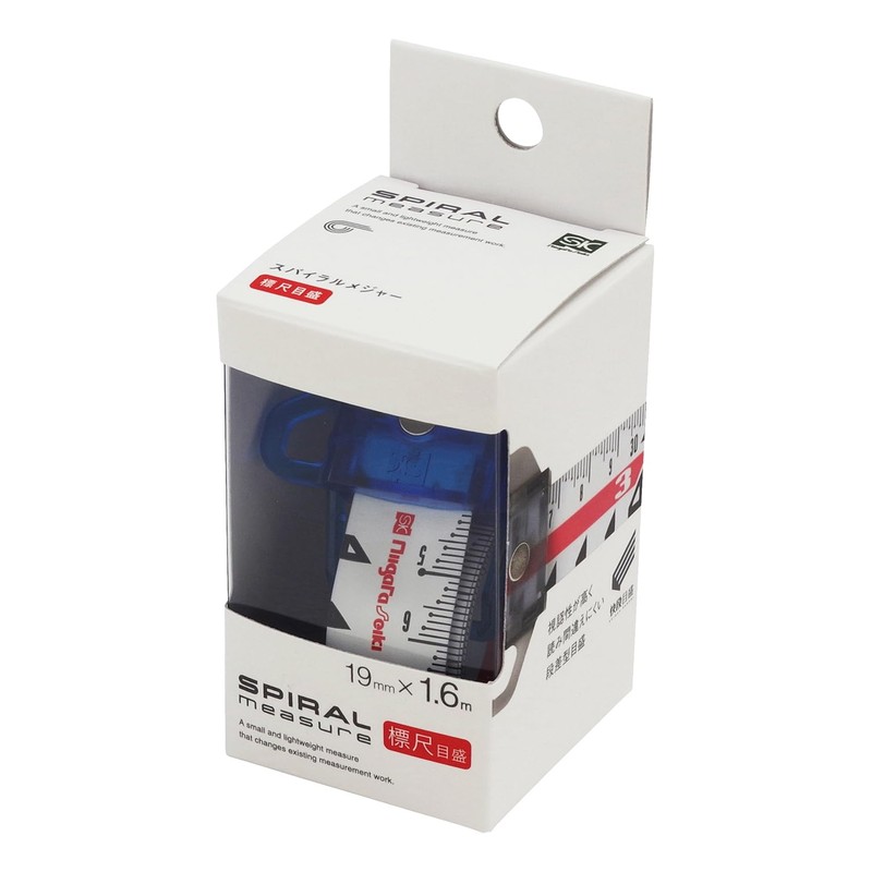 SK SMT-1915HBL Spiral Measure 0.7 inch (19 mm x 1.6