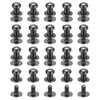 sourcing map 6mm Ball Head Stud Rivets Screw Back, 20Pack