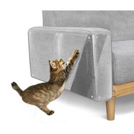 Scratch Protection Sofa Cat - Pack of 12 Cat Scratch Protection Sofa - Cat Scratch Protection - Scratch Protection Door - Sofa Protection Scratch Film for Cat, Guards Pads for Sofa Furniture Door