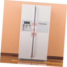 jojofuny 1pair Refrigerator Door Handle Stylish Protective Gloves for Kitchen Appliances Keeps Handles Clean from Stains and Smudges Fits Fridge Ovens and Dishwashers