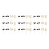 9Sets 2022 Graduation Cupcake Toppers Glitter Alphabet Numbers Diploma Bachelor