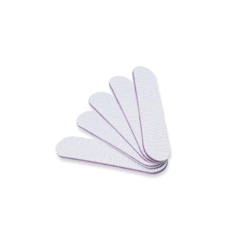 100 Pieces 9 cm Grit 100/180 Double Sided Nail Files