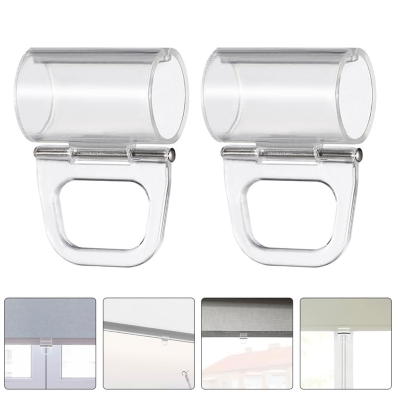 PRETYZOOM 2sets Universal Fit Roller Blinds Parts Plastic Shade Lifting