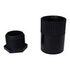 20mm PVC Female Conduit Adaptor Black– Pack of 2