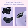 GeekShare Switch Pro Controller Skin Set,Anti-Slip Silicone Protective Cover Skin