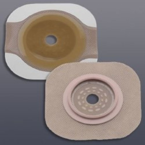 Colostomy Barrier New Image Flextend 2-3/4" Blue Code Hydrocolloid Cut-to-fit, Up to 2-1/4" (#14604, Sold Per Box)