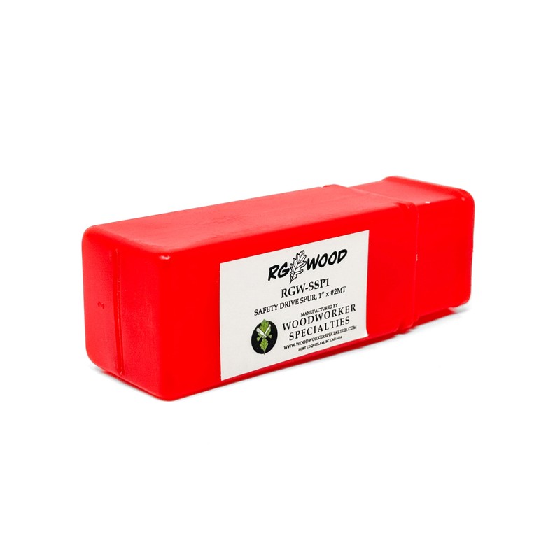 RGWOOD 2MT 1″ Safety Drive with Spring Center For Wood