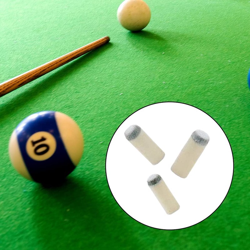 OHAOLYLE 50 Pcs Pool Cue Tips Billiard Cue Tips Pool
