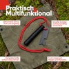 EVOCAMP Outdoor Fire Steel 8 cm, Heavy Duty Fire Starter,