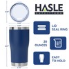 HASLE OUTFITTERS Vaso de 20 onzas, vasos de acero inoxidable