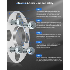ECCPP 2PCS 4x100 2 inch Wheel Spacers Hubcentric 4 Lug 4x100mm to 4x100mm fits for 2005-2010 for Chevrolet Cobalt| 1993-1994 for Dodge Colt| 1995-2005 for Dodge Neon