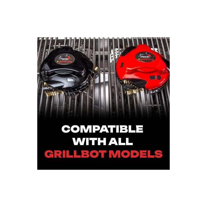 Grillbot Replacement Quick Release Brush Adaptors, Accessories for Grill Cleaner