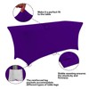 IVAPUPU 2 Pack 6FT Table Cloth for Rectangular Fitted Events