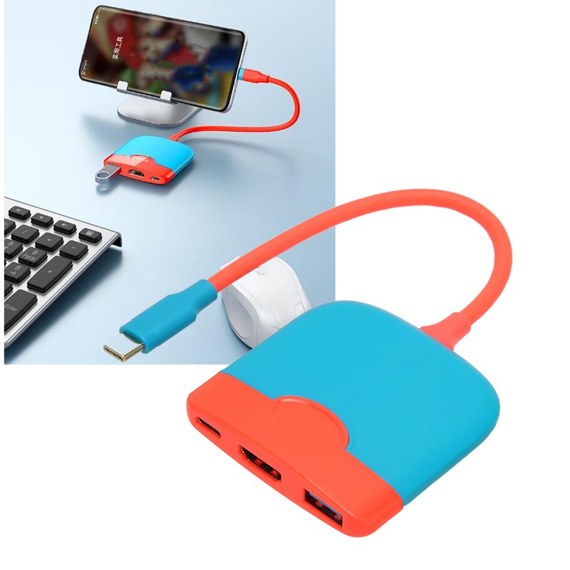 Portable TV Docking Station 4K USB3.0 PD Fast Charging 3