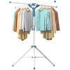 AUGMIRR Clothes Drying Racks, Height-Adjustable 52 Inches Updated Version,Stainless Steel