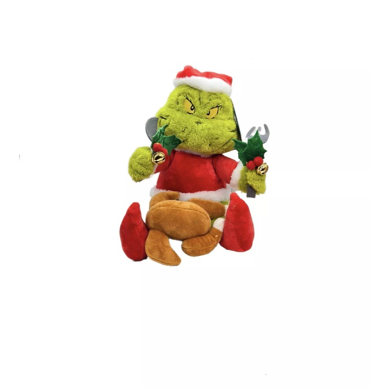 The Grinch Feasting Animated Singing Plush