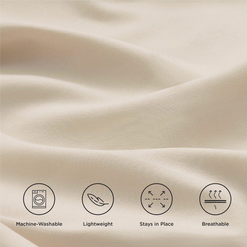 Bedsure King Size Fitted Sheets - Bed Sheets Extra Deep