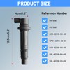 Motorcylce Ignition Coil Compatible with Yamaha Vehicles - 2003-2007 R6,