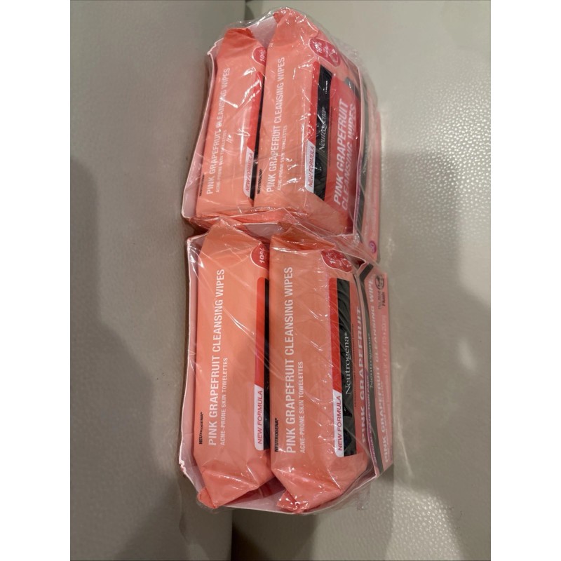 Neutrogena 4 Pk ~ NEUTROGENA VISIBLY CLEAR PINK GRAPEFRUIT FACIAL