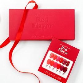 From the Nail Red Flavor 6 Types Single Red Syrup Gel / 프롬더네일 빨간맛 6종 단품 레드시럽젤