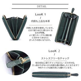 [DELLA] Ototo Genuine Leather Hand-woven Intrecciato Long Wallet, Large Capacity for Passbooks, gray